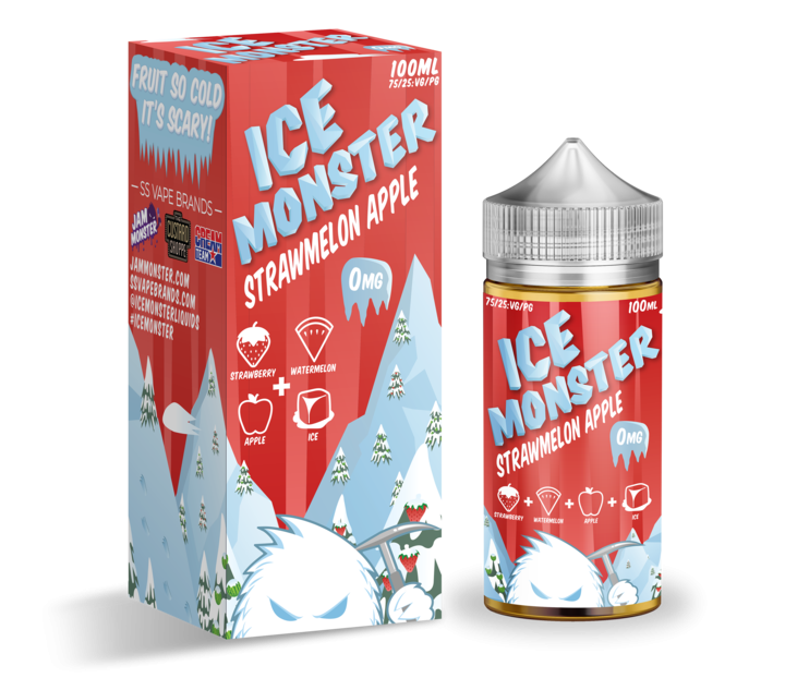 Ice Monster - Strawmelon Apple