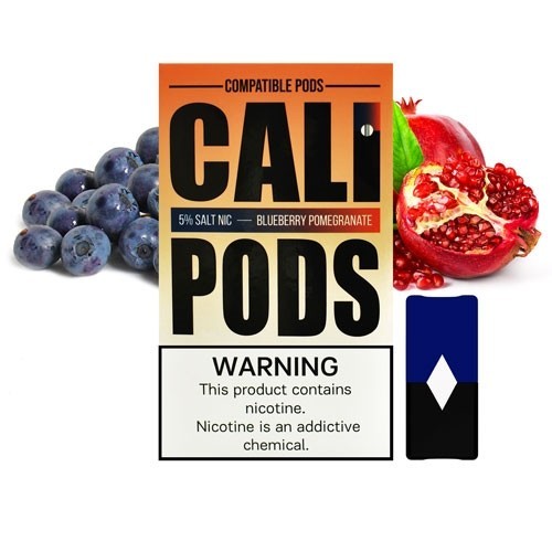 Картриджи для JUUL - CALI Pods Blueberry Pomegranate.
